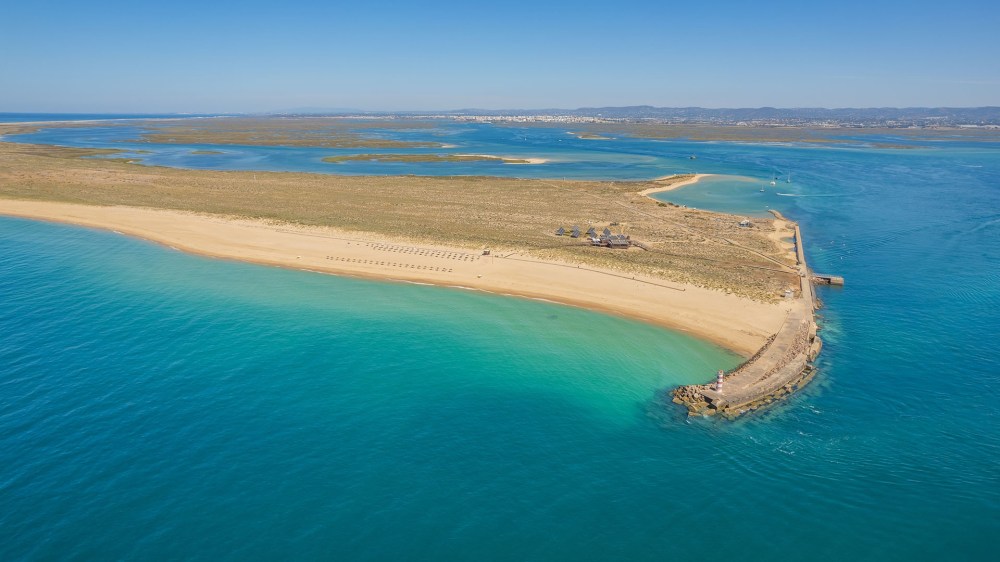 Island in the Ria Formosa